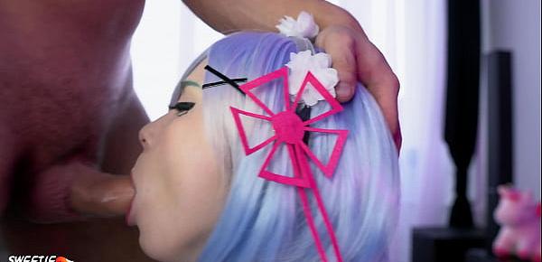  Kawaii Maid Gives Deepthroat Boss Dick to Cum In Mouth POV